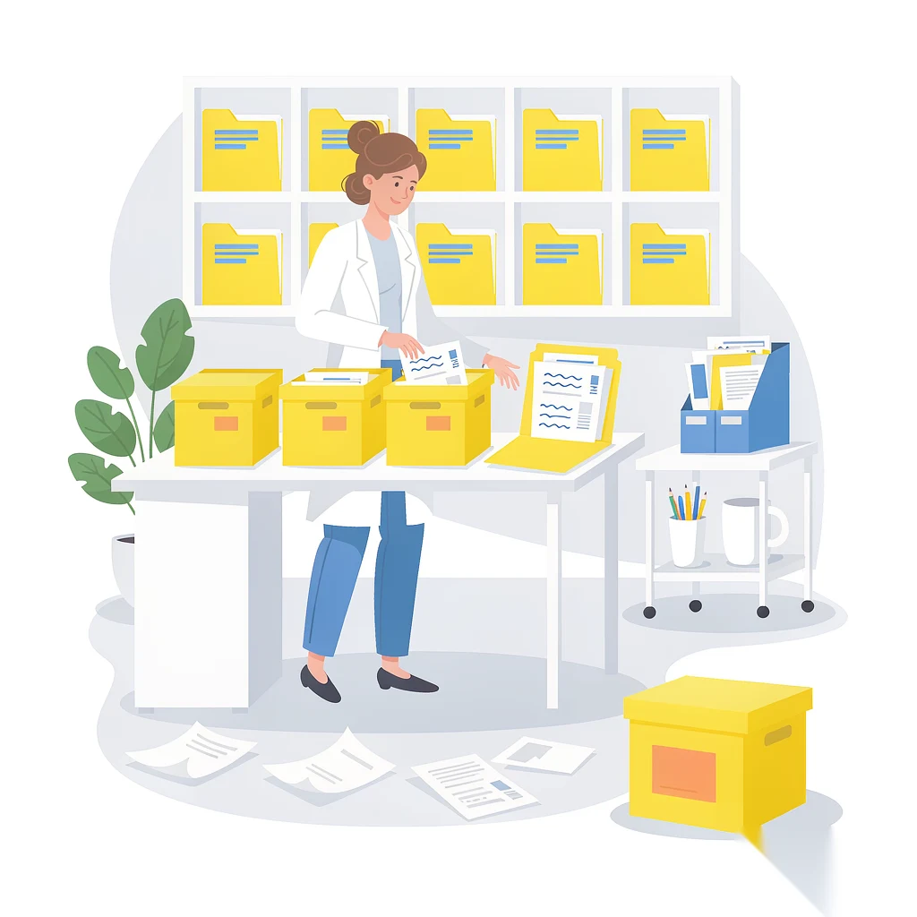 按件整理档案(归档文件)整理技术
