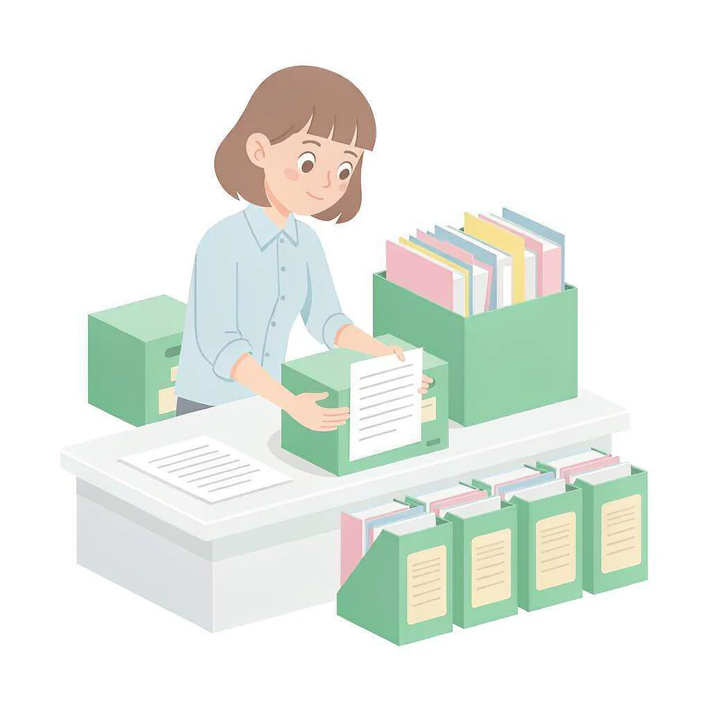 编案卷封面 · 科技档案整理