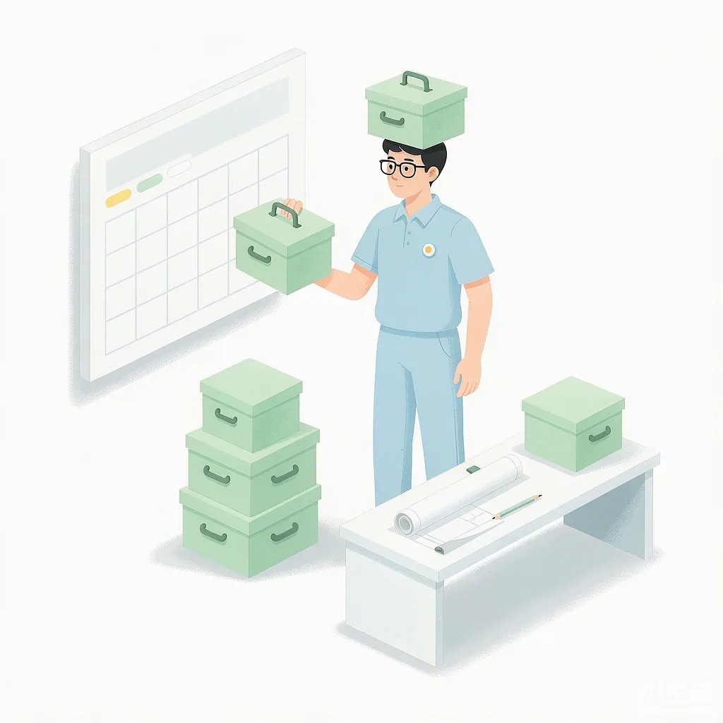 归档时间 · 科技档案整理