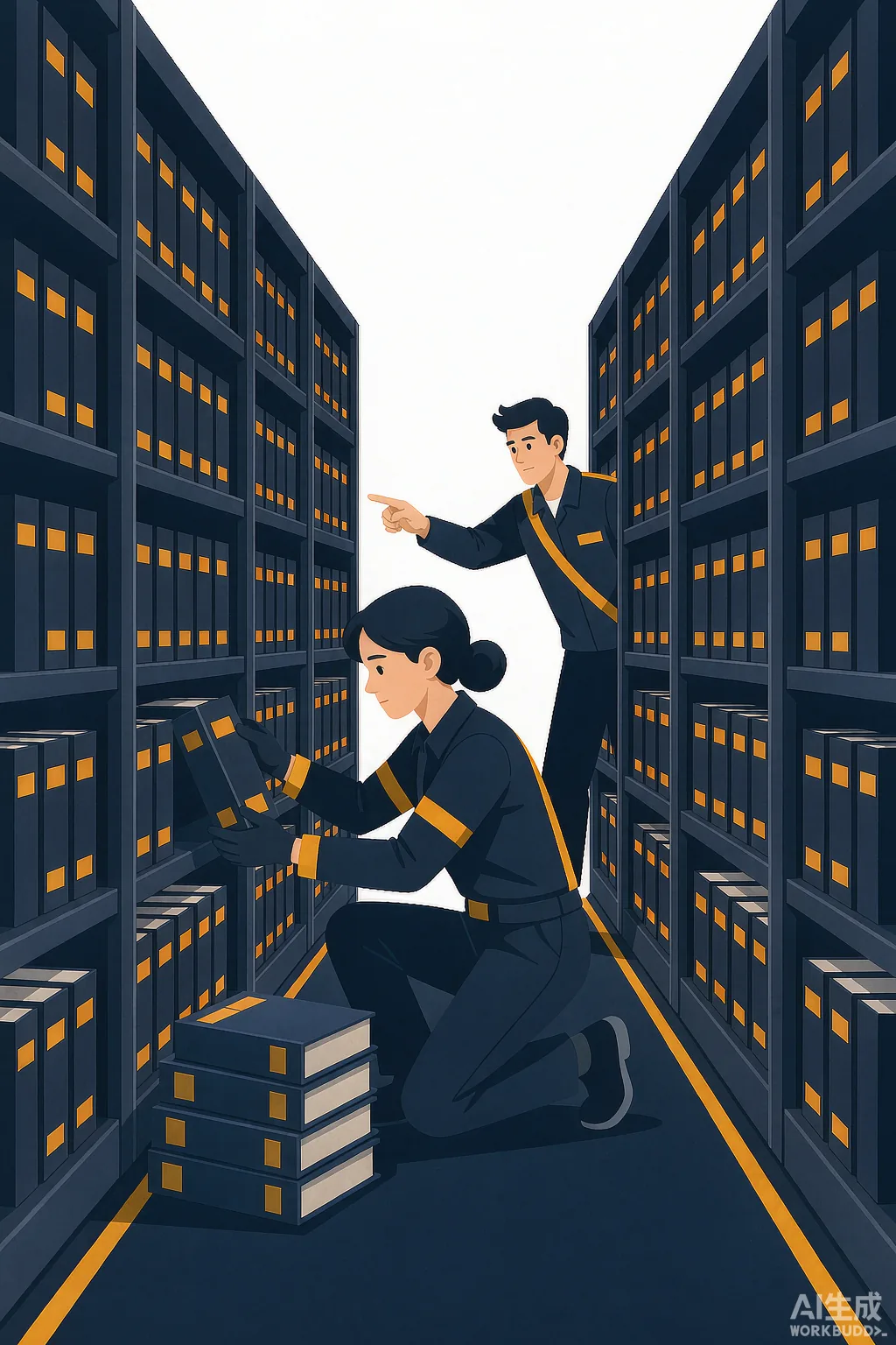 档案实体排列怎么排:从类目到柜架层的落地