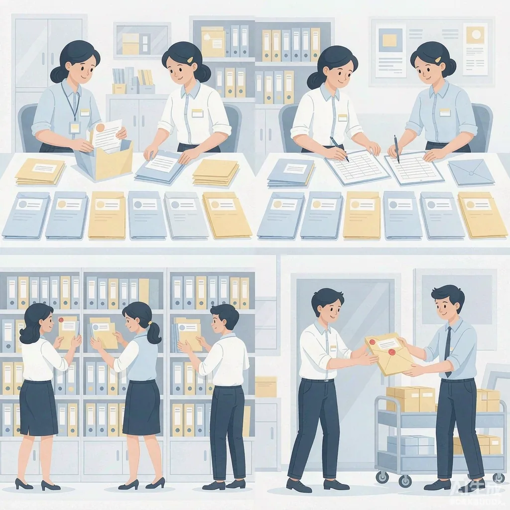 学生档案整理全流程：一人一档、排序编号与毕业转递
